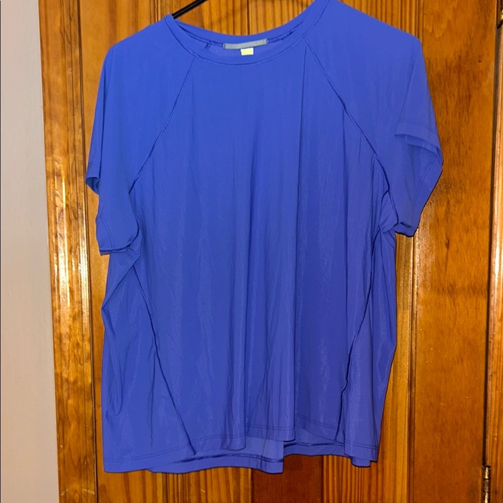 Athleta Short Sleeve Tee in Bright Cobalt